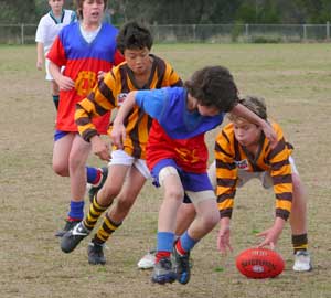 ball on ground